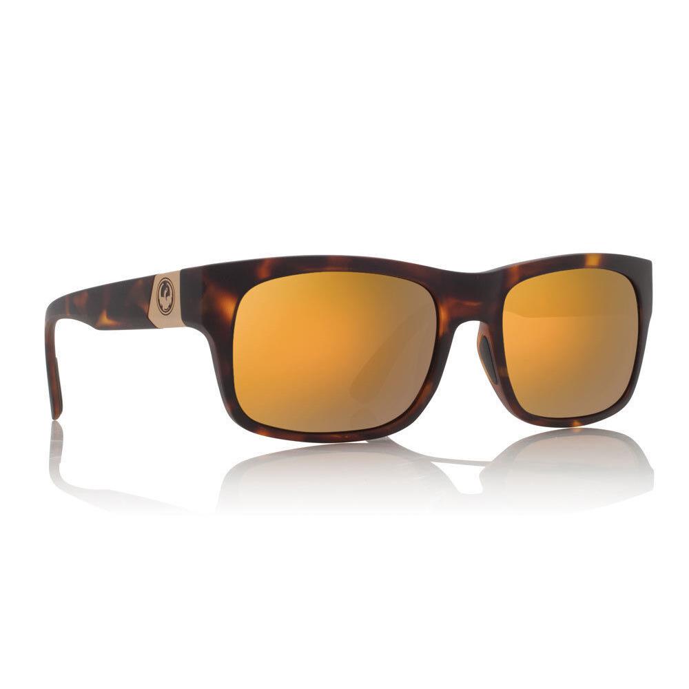 Dragon Tailback Sunglasses - Matte Tortoise Gold