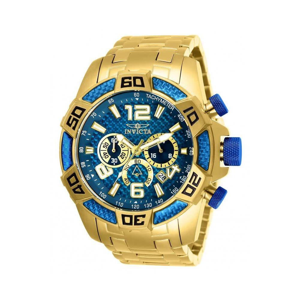 Invicta Men`s 25852 Pro Diver Analog Display Quartz Gold Watch