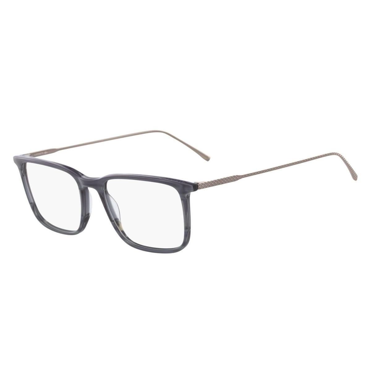 Lacoste L2827 466 Eyeglasses Striped Avio
