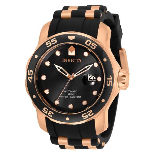 Invicta Men`s 33340 Pro Diver Automatic Multifunction Black Dial Watch
