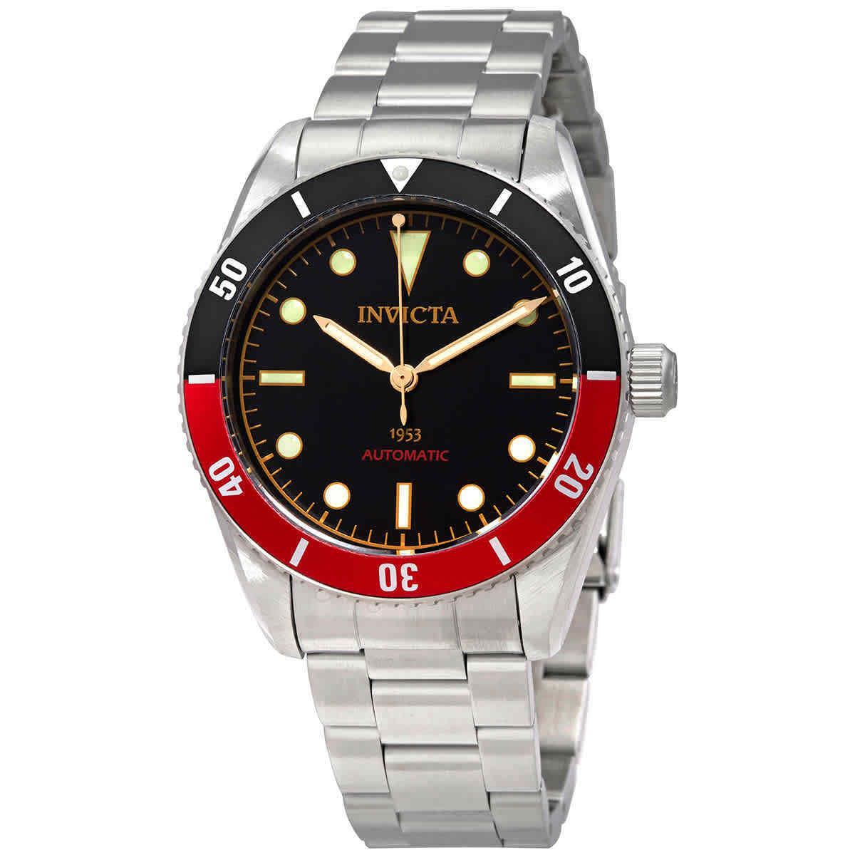 Invicta Pro Diver Black Dial Coke Bezel Men`s Watch 34334