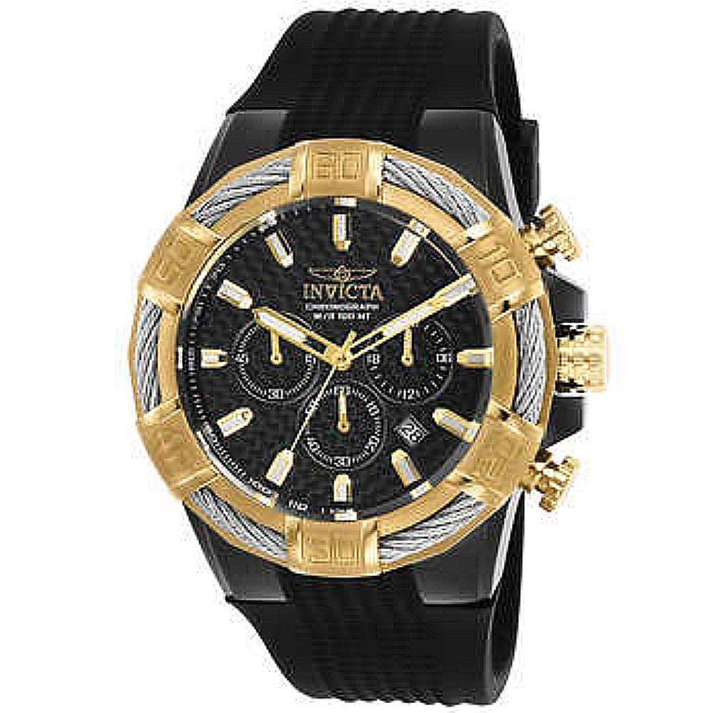 Invicta Men`s 25687 Bolt Stainless Steel Case Men`s Watch 330ft Water Resistance