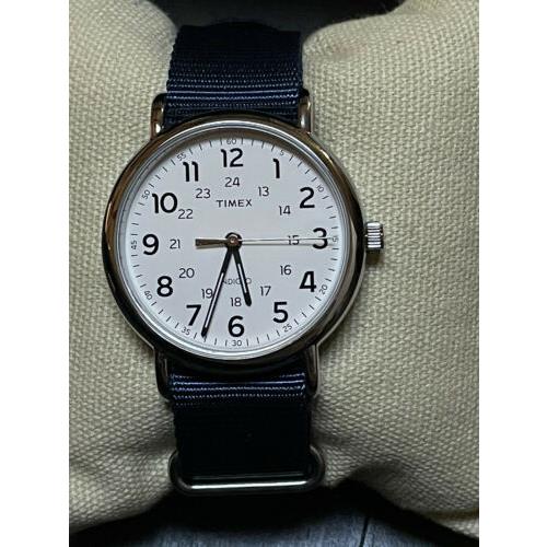 timex watch white face