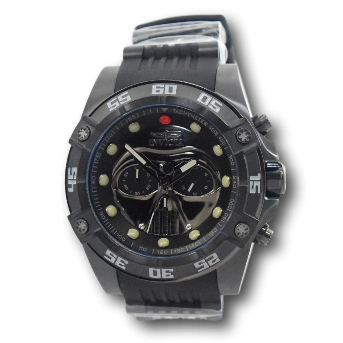 Invicta Star Wars Darth Vader Men`s 52mm Limited Edition Chronograph Watch 34040