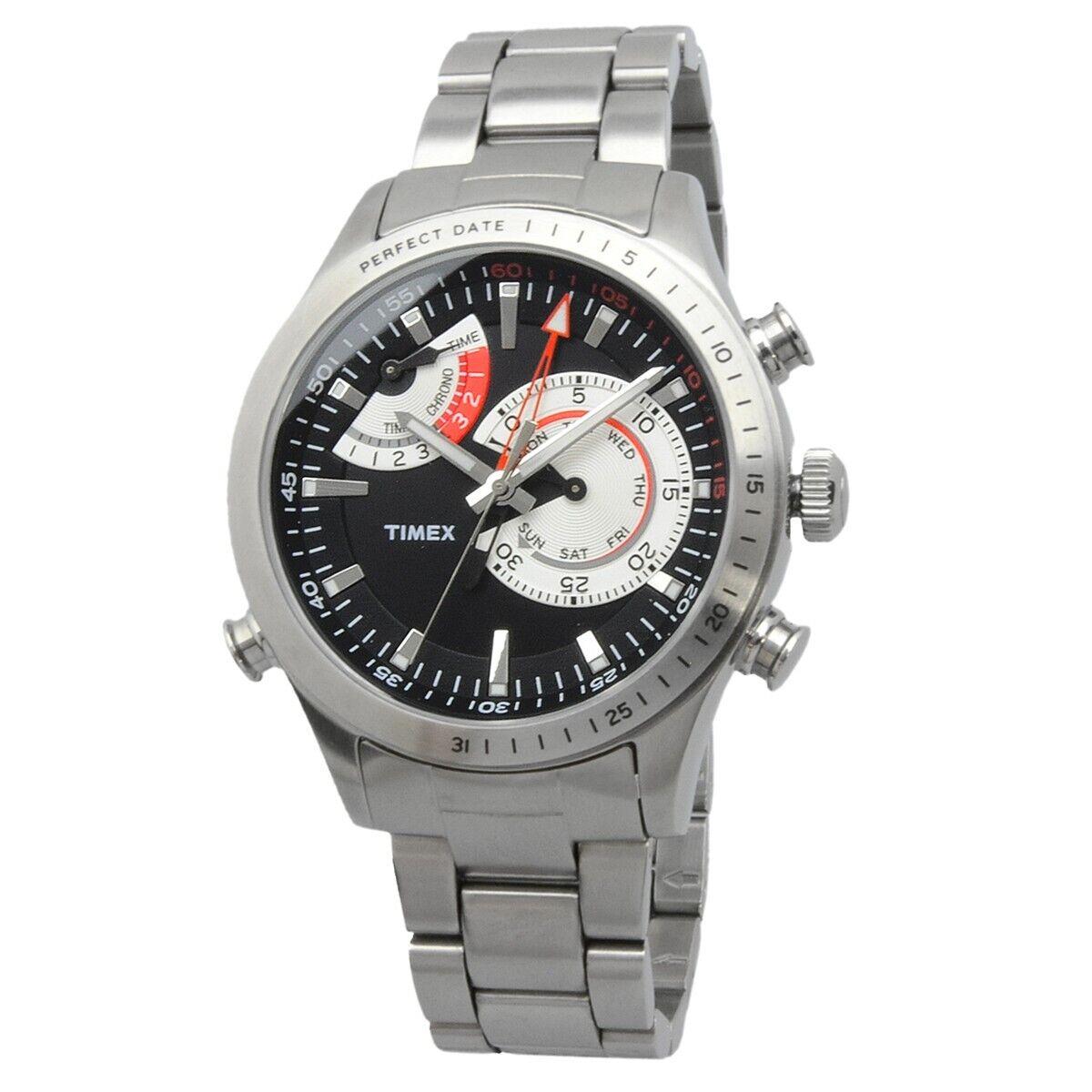 Timex Men`s Quartz TW2P73000 Silver Stainless-steel Dress Watch