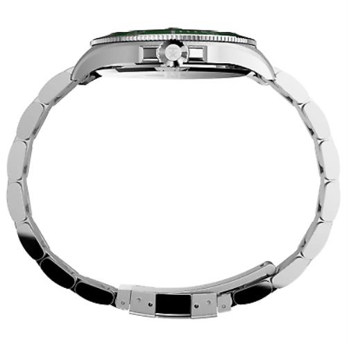 Timex watch  - Green , Silver