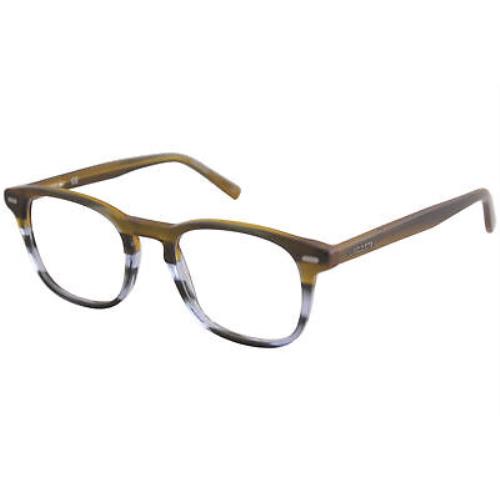 Lacoste Men`s Eyeglasses L2832 L/2832 215 Striped Brown/blue Optical Frame 50mm