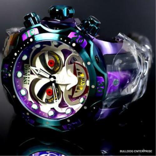 Invicta watch  - White Face, White Dial, Black Band 9