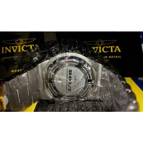 Invicta watch  - Black Dial, Silver Band