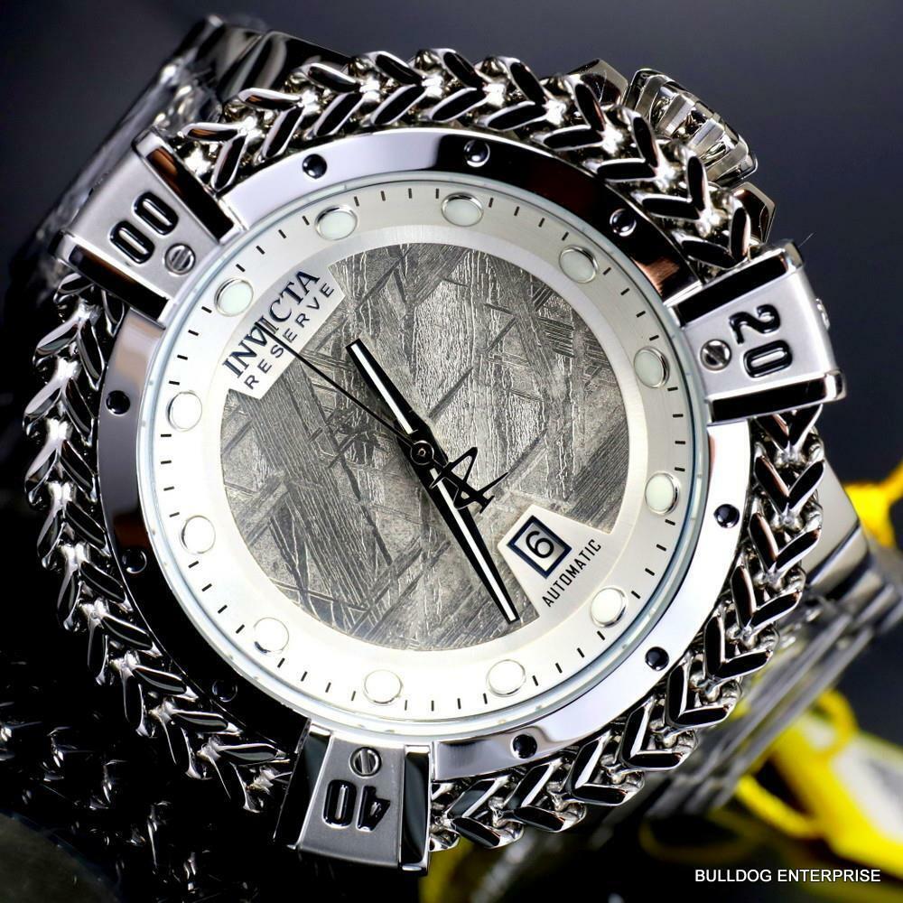 Invicta Reserve Hercules Meteorite Automatic Stainless Steel 56mm Watch