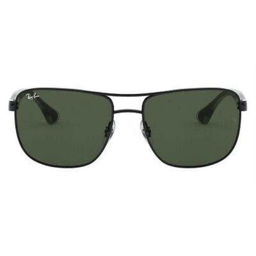 Ray-ban 0RB3533 Sunglasses Men Black Square 57mm