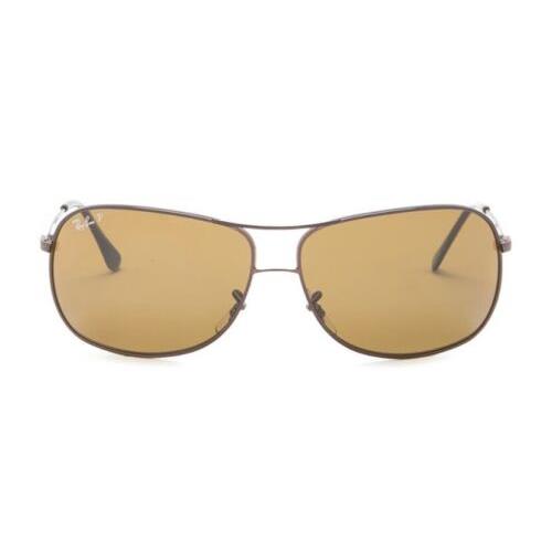 Ray-ban Brown Polarized Aviator Sunglasses/RB3267 | 031672728602 - Ray ...