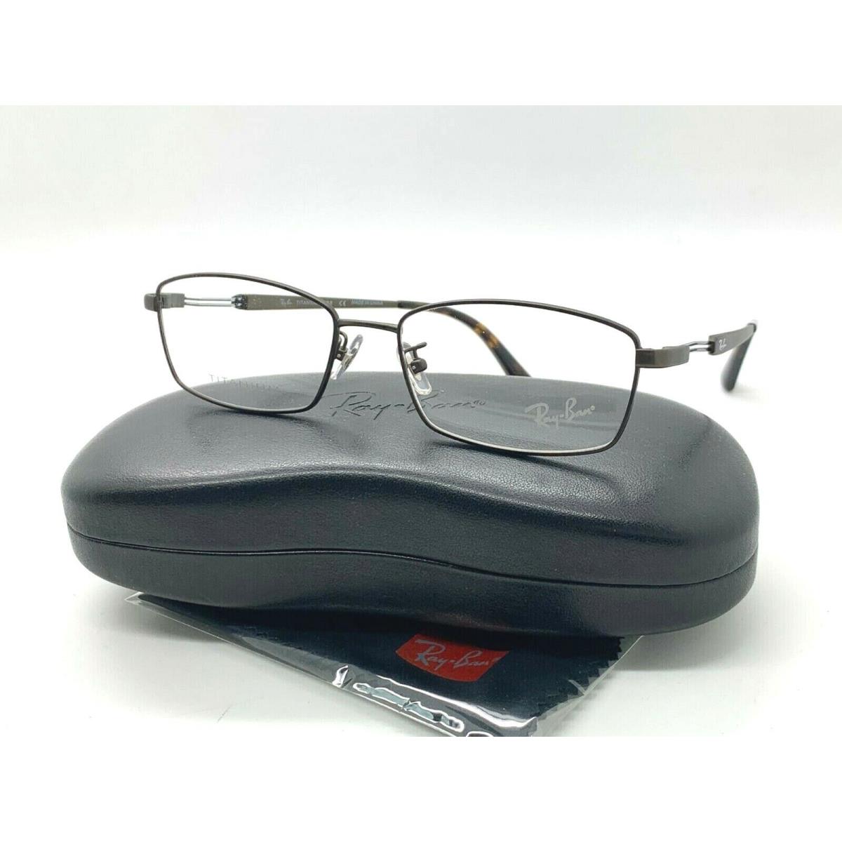 Ray-ban Ray Ban Eyeglasses RB 8745D 1020 Satin Green 55-17-145MM / Case