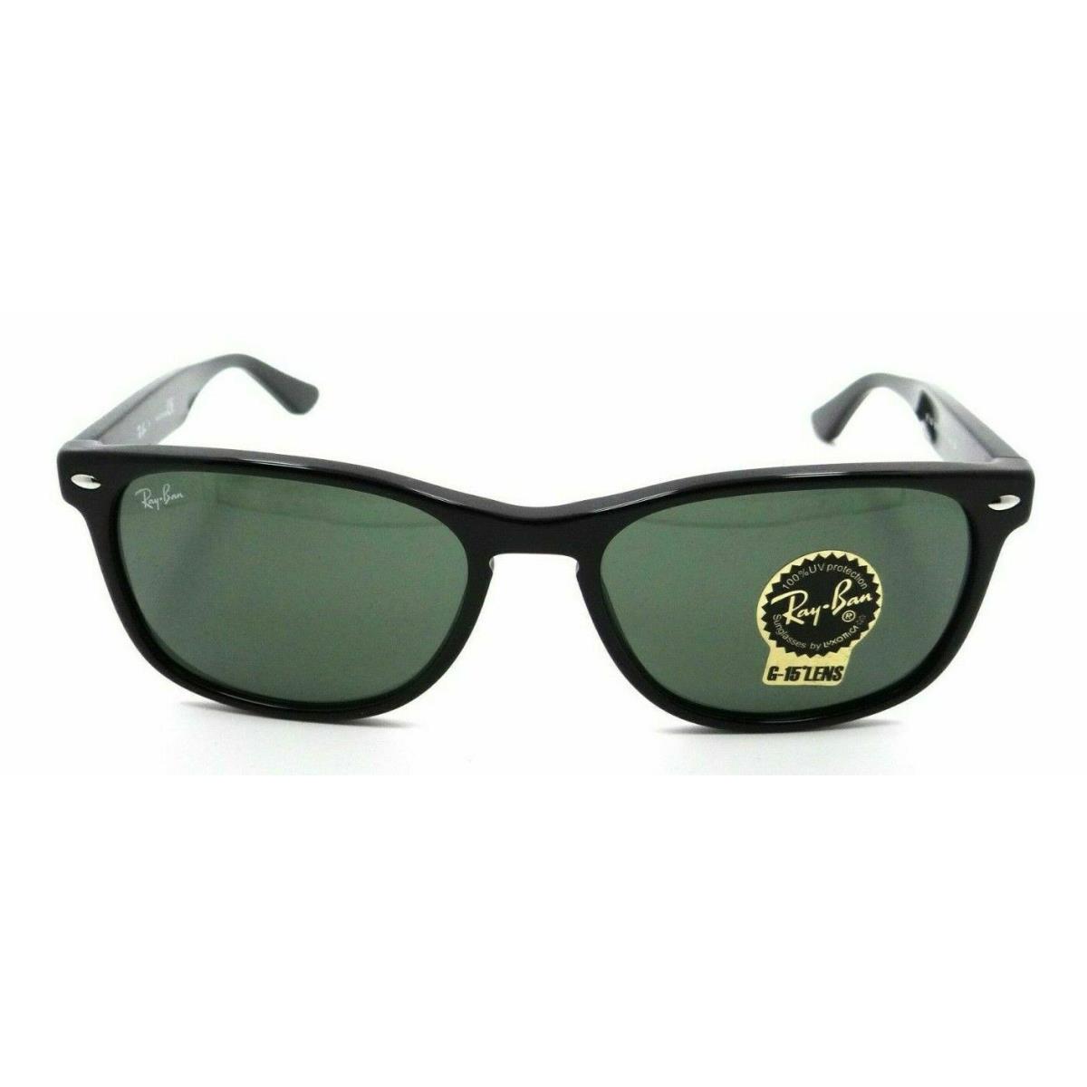 Ray-ban Sunglasses Gloss Black Frame Classic Green Lens Unisex RB2184 901/31