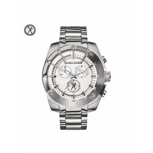 Marc Ecko Silver Tone Stainless Steel Chronograph WATCH-E21585G1
