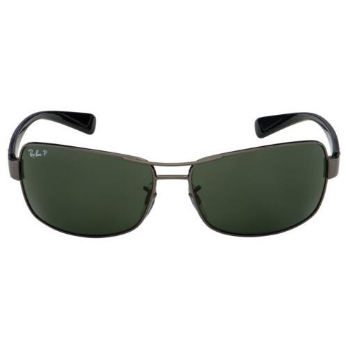 Ray Ban Sunglasses Rb 3379 004 58 64 Gunmetal Green Classic G 15 Polarized Lens Ray Ban Sunglasses Fash Brands