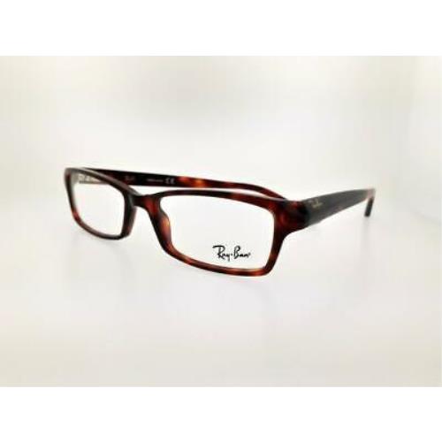 Rayban 5224 5003 53MM Spotted Havana Frame with Clear Demo Lenses