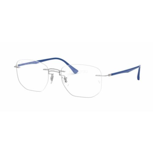 Ray Ban Eyeglasses RB8757 1193 Blue Frames Rx-able 53MM ST