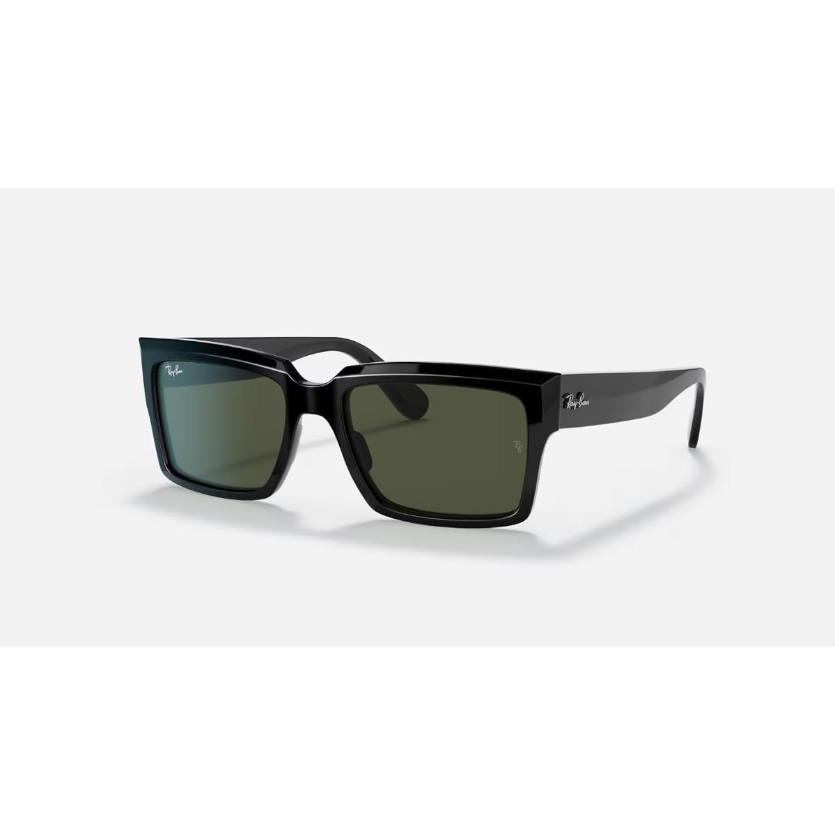 Ray-ban Inverness Polished Black/green Classic G-15 54mm Sunglasses RB2191 90131