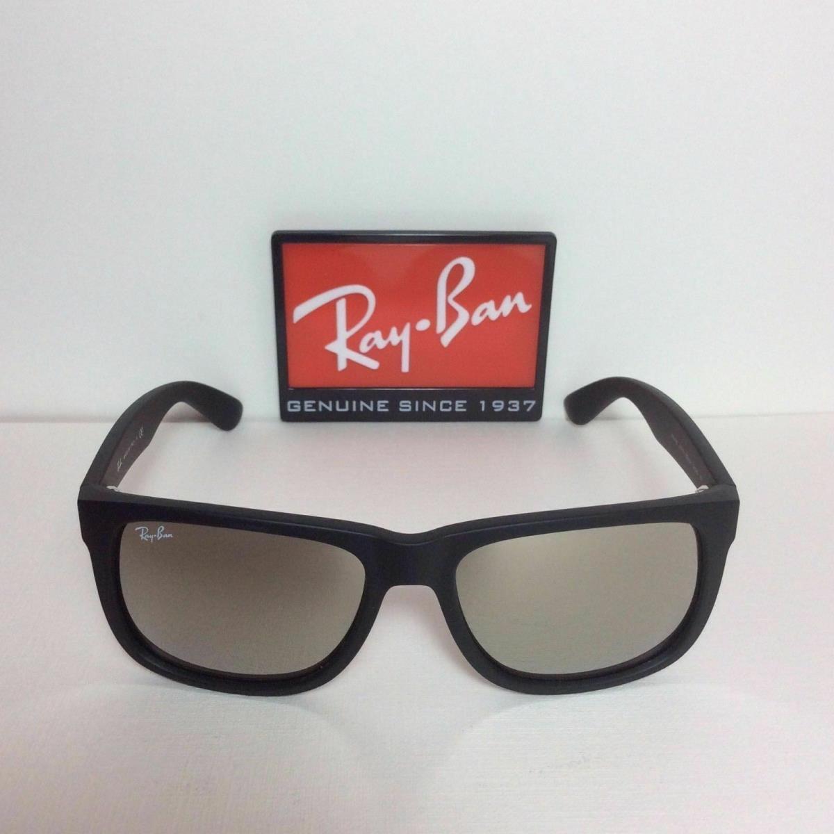 Ray-Ban sunglasses Justin - Black Frame, Gold Mirror Lens 0