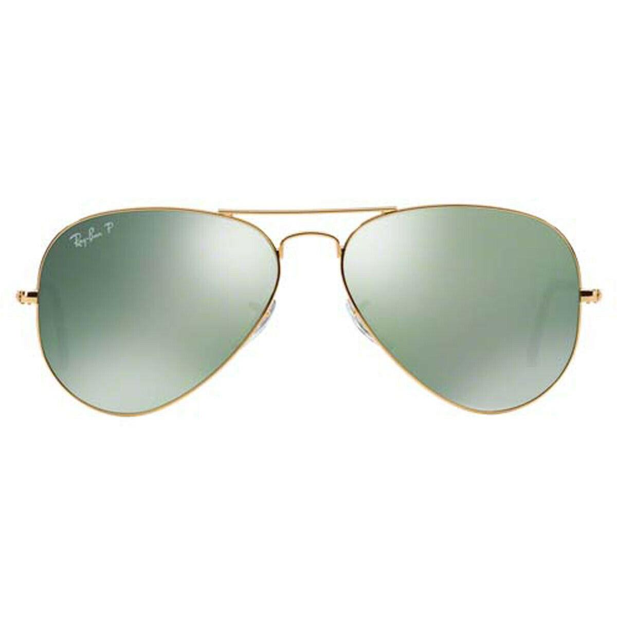Ray-Ban sunglasses  - Gold Frame, Green Mirrored Lens 0