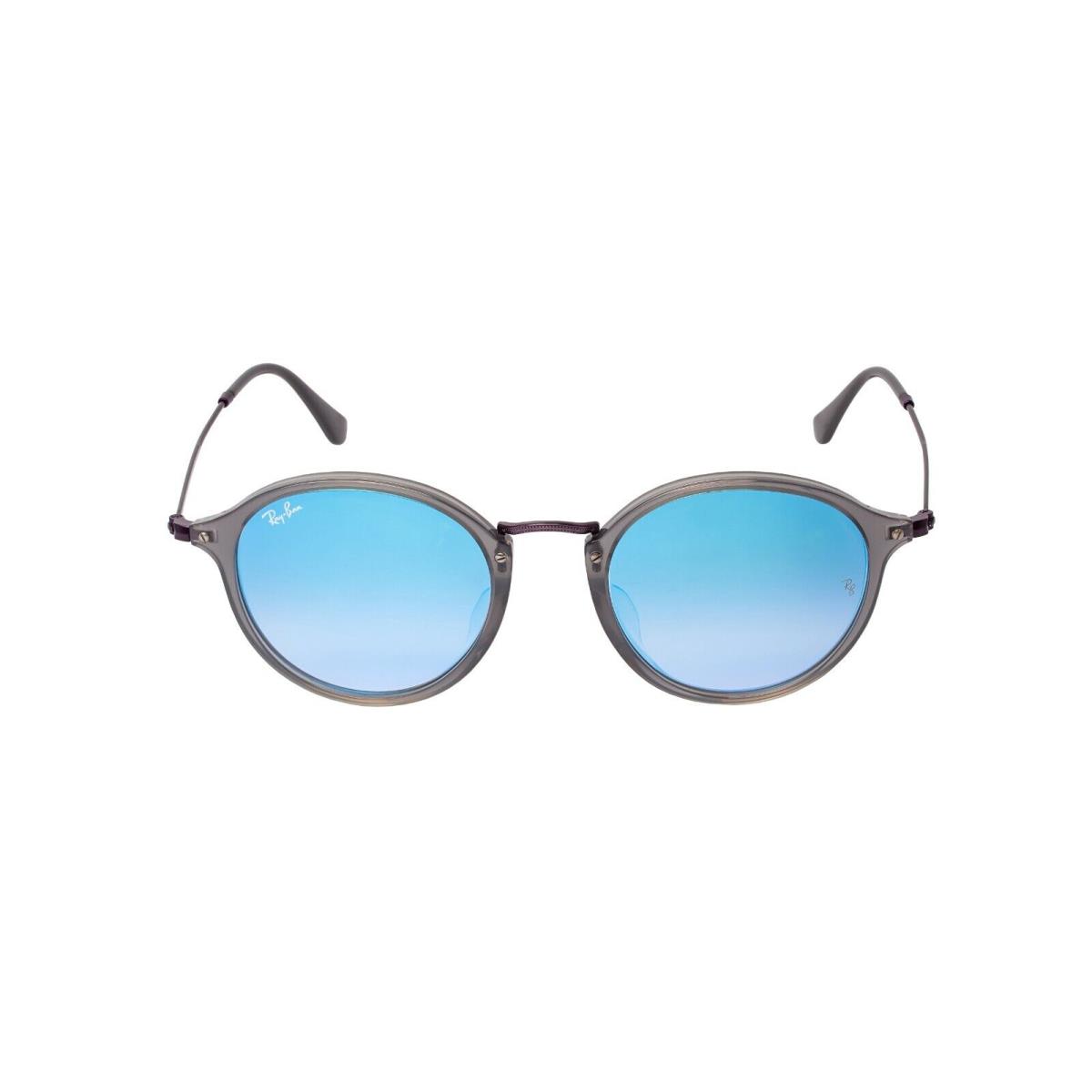 Ray Ban RB2447NF-62554O-52 Transparent Grey Blue Flash Gradient Sunglasses