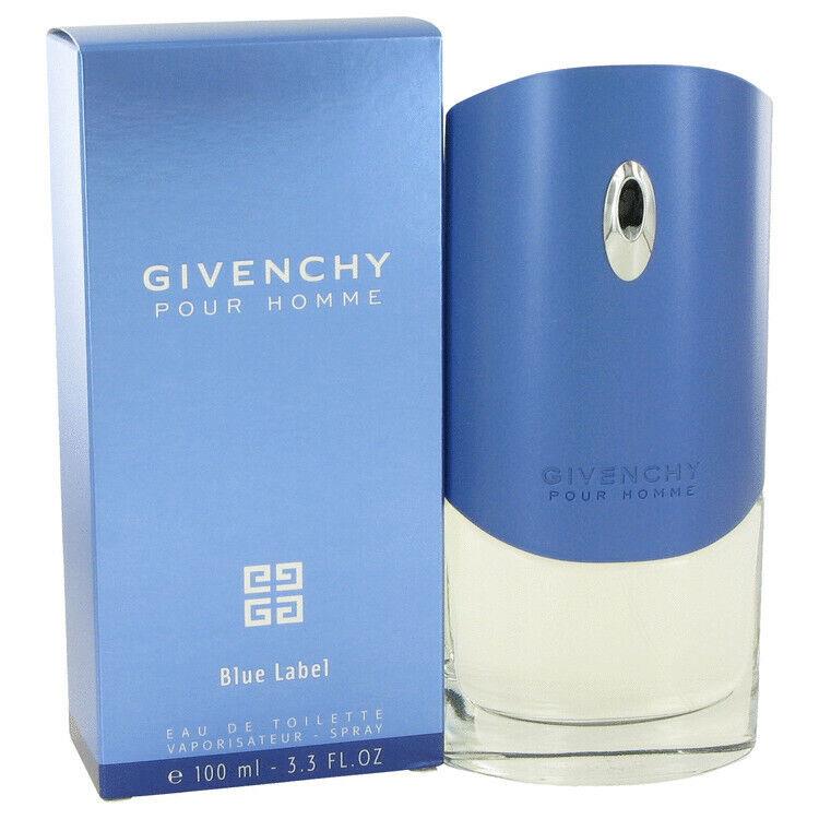 Givenchy Blue Label Cologne by Givenchy Men Perfume Eau De Toilette Spray 3.3 oz