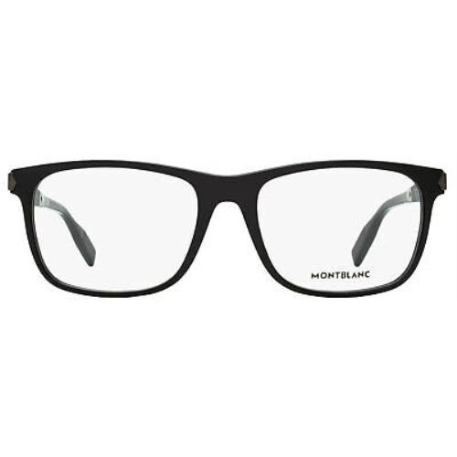 Montblanc eyeglasses  - Black , Black Frame, Clear Lens 0
