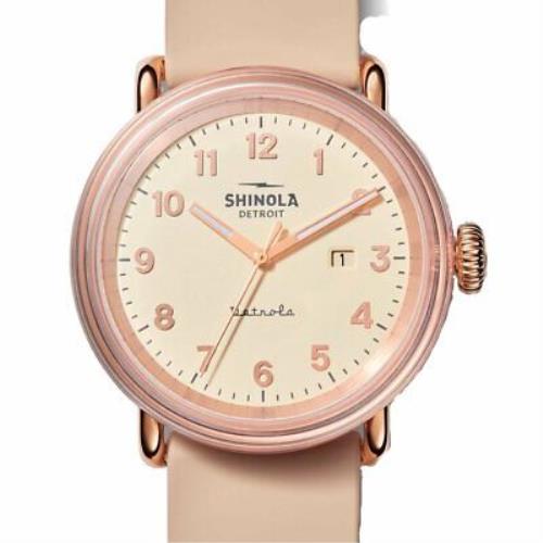 Shinola 43MM Detrola The Pinky Watch S0120161964