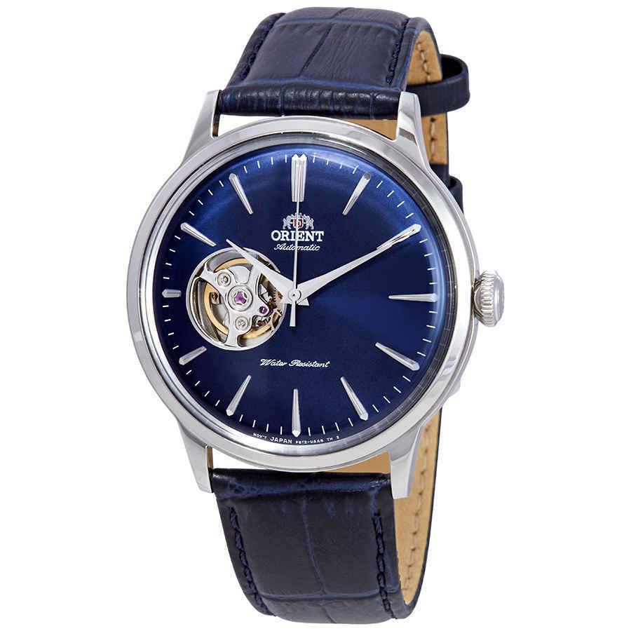 Orient Open Heart Automatic Blue Dial Men`s Watch RA-AG0005L10B