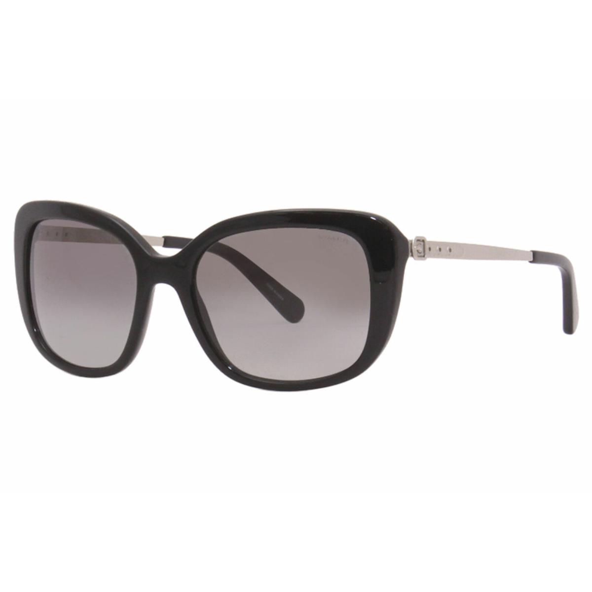 Coach HC8229 L1004 550111 Sunglasses Women`s Black-silver/grey Gradient Lenses