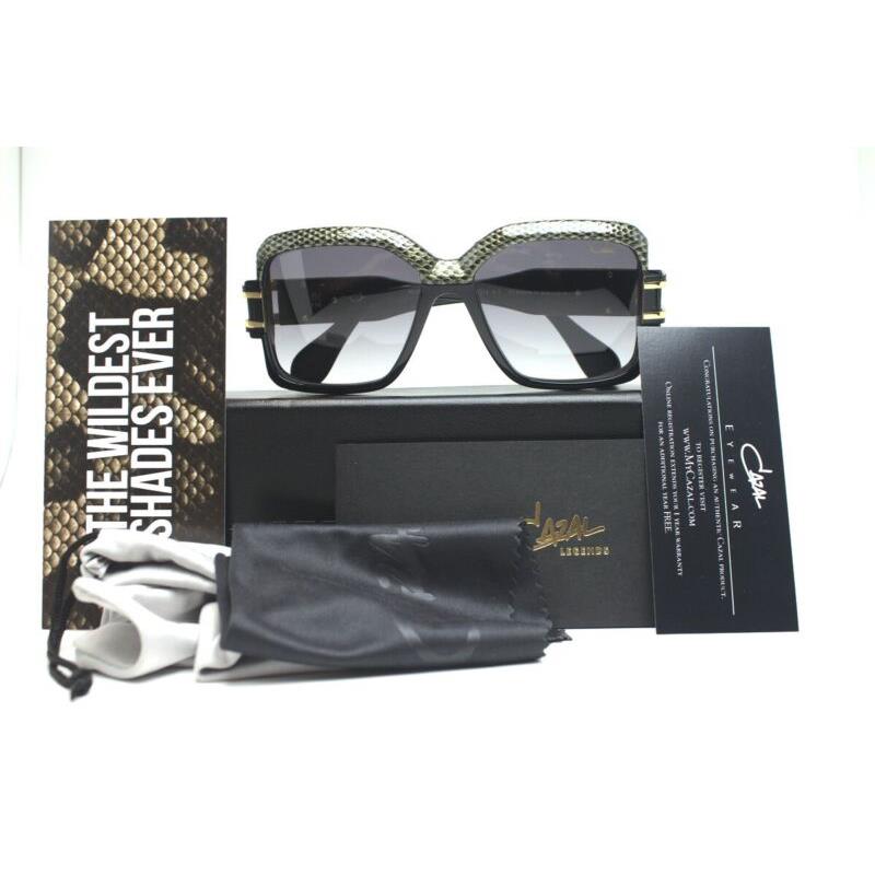 Cazal MOD.623/3 Half Leather Snake Skin Limited Edition COL.703 Sunglasses