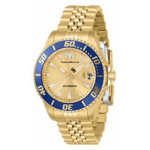 Technomarine Manta Sea Automatic Gold Dial Ladies Watch TM-219063