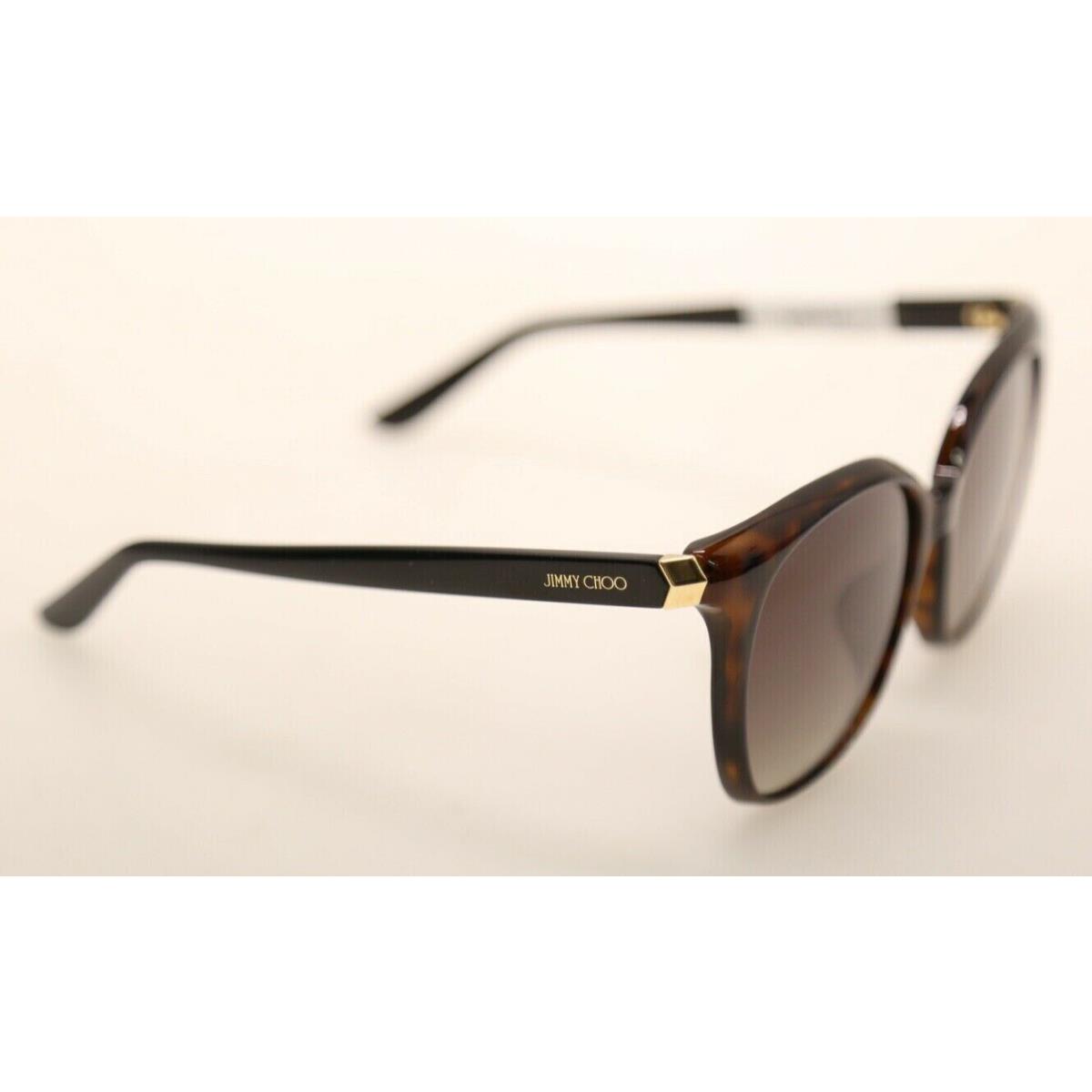 Jimmy Choo Wilma/f/s 086 HA Dark Havana / Brown Gradient Lens Sunglasses 691