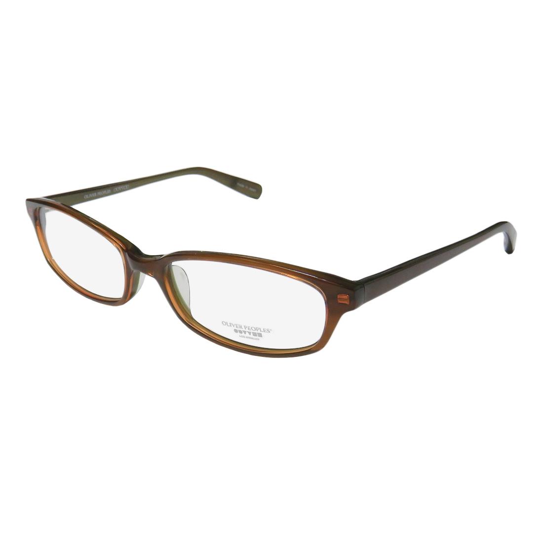 Oliver Peoples Maria Stunning Cat Eye Stylish Eyeglass Frame/glasses/eyewear Amber