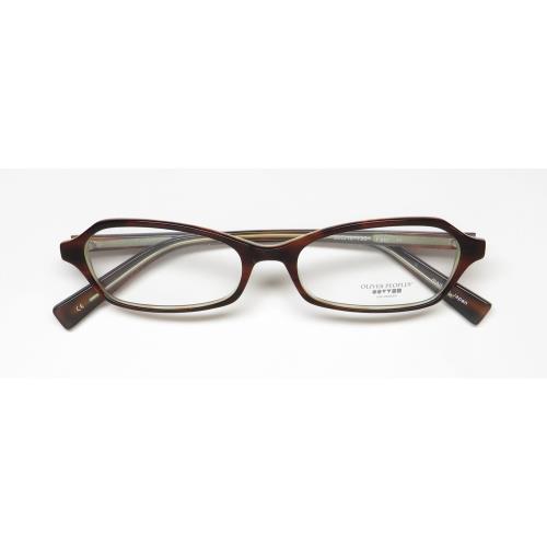 Oliver Peoples Fabi-b Fabulous Hot Eyeglass Frame/glasses/eyewear Havana