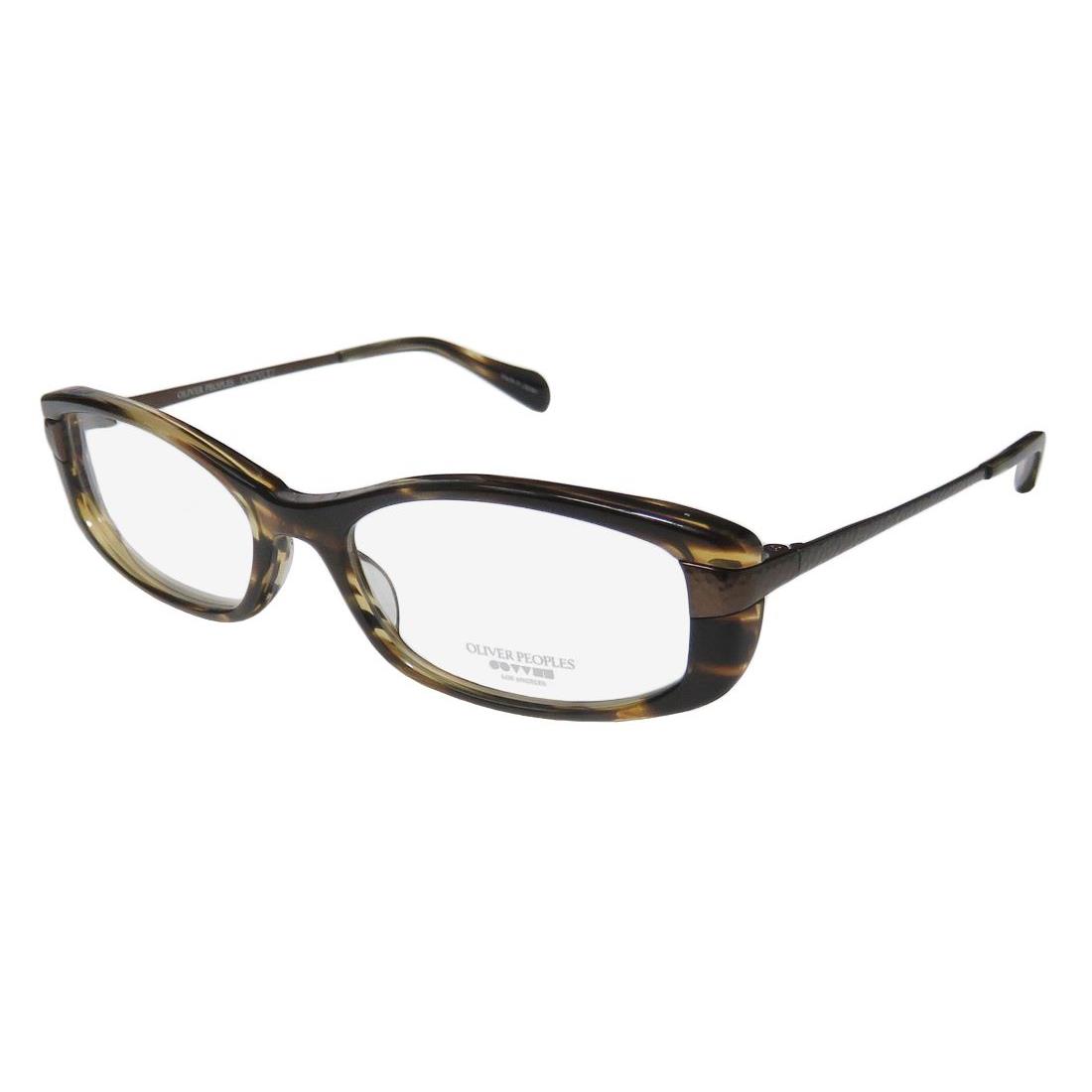 Oliver Peoples Idelle Elegant Stunning Trendy Eyeglass Frame/glasses/eyewear Brown