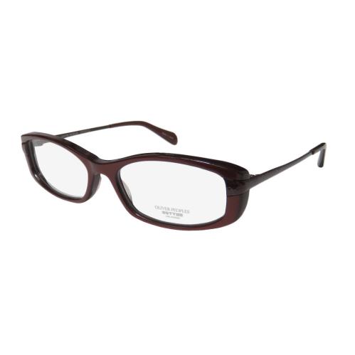 Oliver Peoples Idelle Elegant Stunning Trendy Eyeglass Frame/glasses/eyewear Merlot