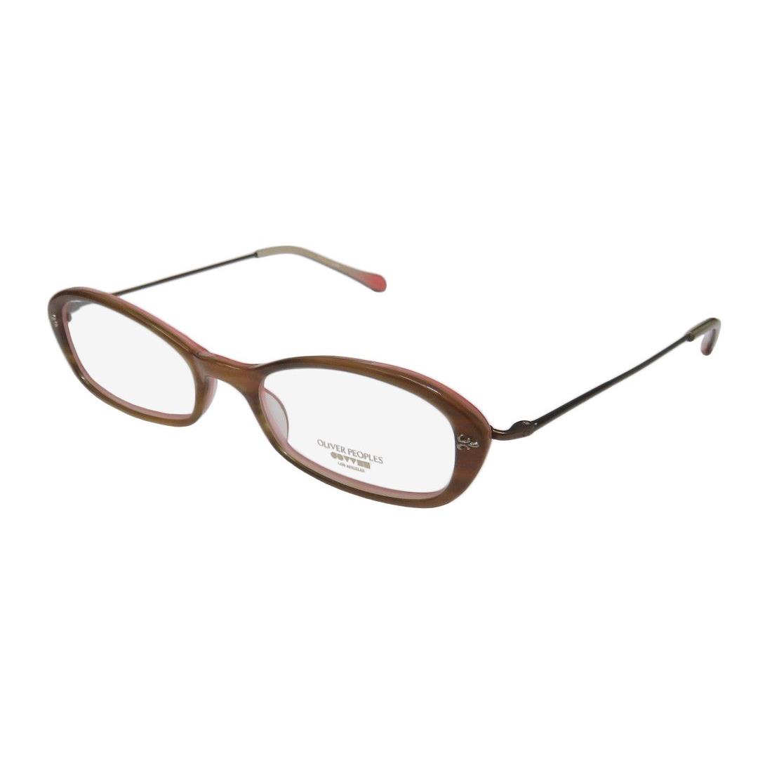 Oliver Peoples Didi Sophisticated Light Style Eyeglass Frame/glasses/eyewear Brown / Chocolate