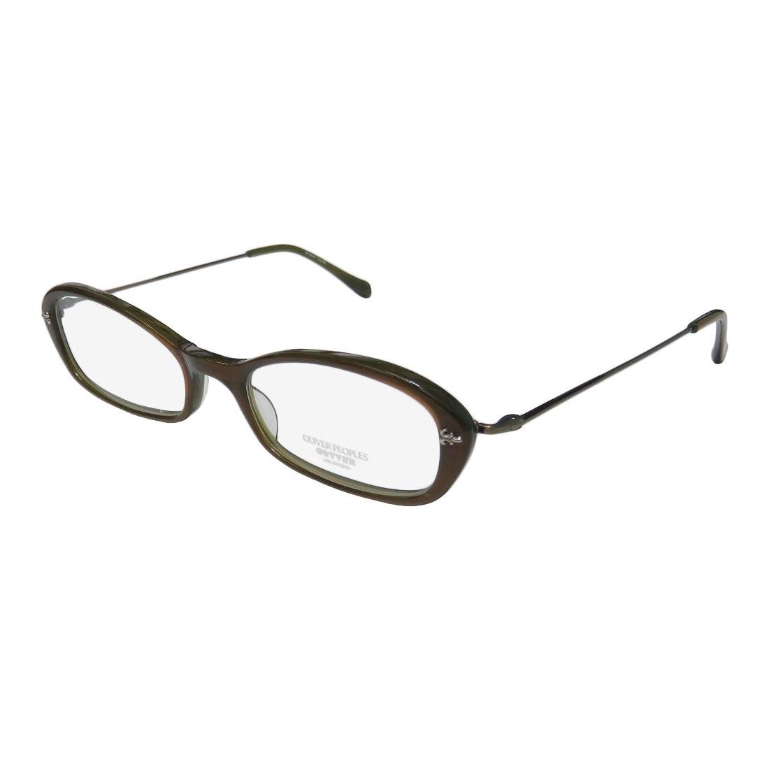 Oliver Peoples Didi Sophisticated Light Style Eyeglass Frame/glasses/eyewear Olive Brown