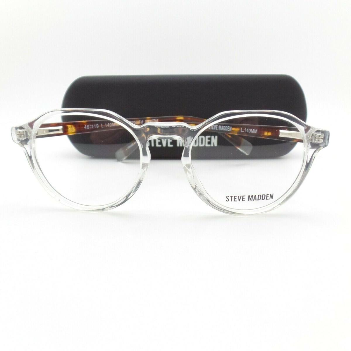 Steve Madden Seniith Crystal Havana 48mm Eyeglass RX Frame