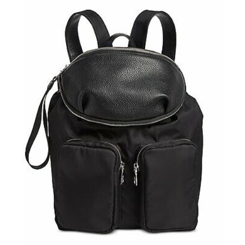 Steve Madden Boomer Backpack W/ Removable Belt Bag-black