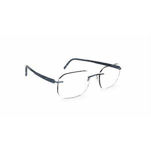 Silhouette Blend 5555 Eyeglasses Chassis 4540 Blue
