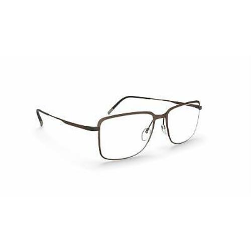 Silhouette Lite Wave Fullrim 5534 Eyeglasses 6140 Brown