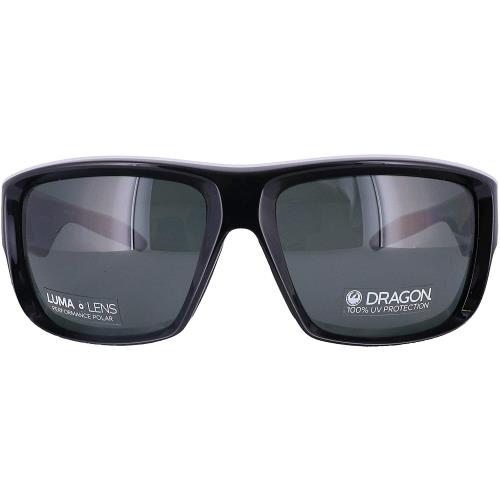 Dragon Deadlock LL Shiny Black 41899-001 61-15-125 Polarized Sports Sunglasses