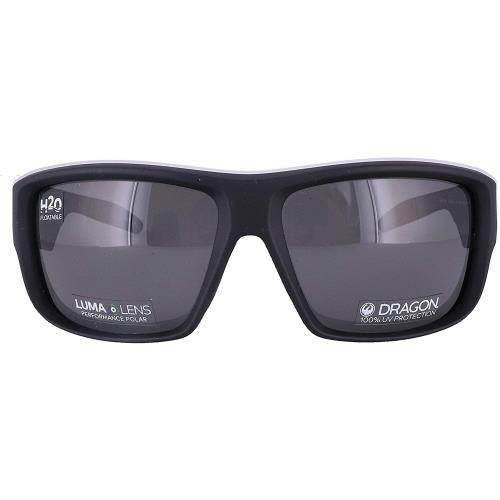 Dragon Deadlock LL H2O 002 Matte Black 61-15-130 Men`s Sport Sunglasses