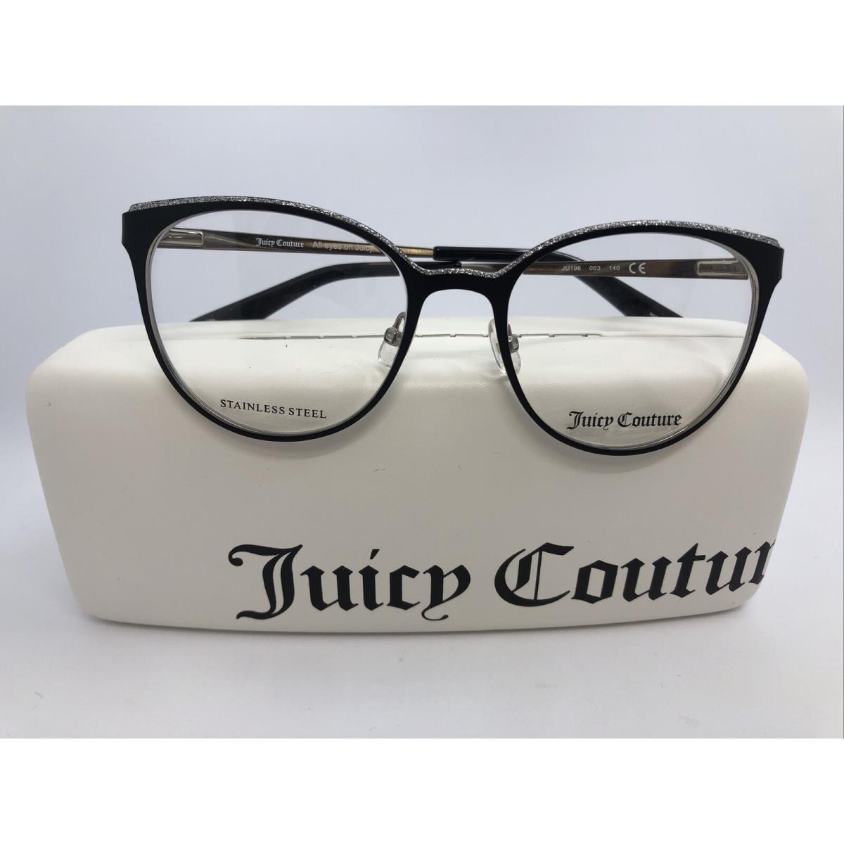 Juicy Couture JU 196 003 Black 51.18.140 Women s Eyeglasses Frames W/case