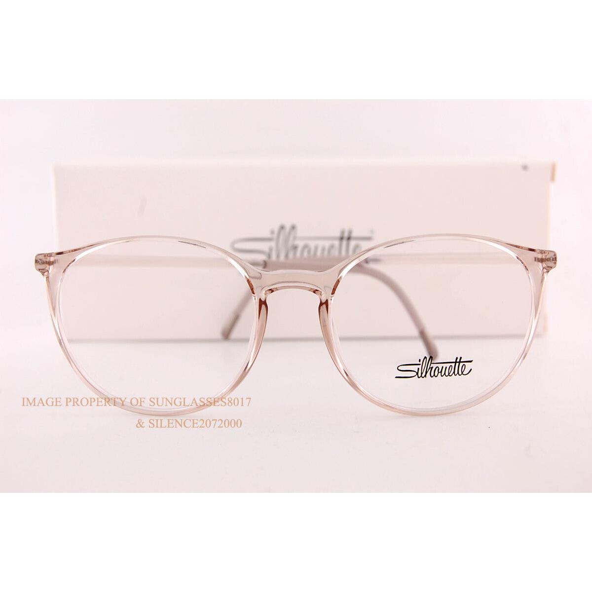 Silhouette Eyeglass Frames Spx Illusion 2936 8510 Smoky Blossom Size 52mm