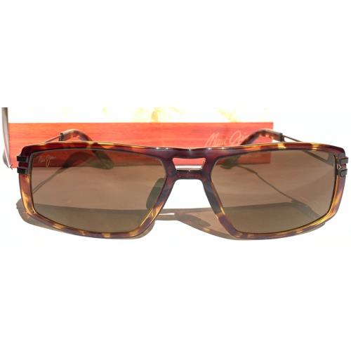 Maui Jim sunglasses Monkeypod - Black Frame, Blue Lens