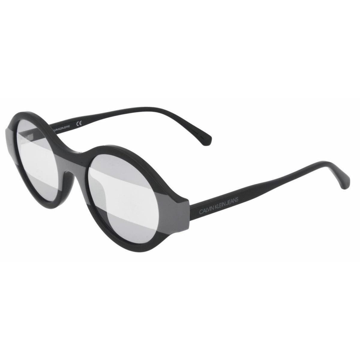 Calvin Klein CKJ20505S-001 Women`s Black/grey Sunglasses Grey Mirrored Lens